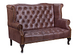 Кожаный дизайнерский диван Royal Sofa Brown №1