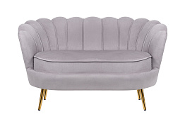 Диван ракушка Pearl Double Grey