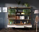 Стеллаж "Bruni white" с ящиками арт BR-20WH №1