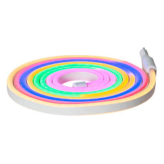 Уличная светодиодная лента FLATNEONLED, LED 288X0,2W, IP44, L3000, B15, H16, пластик, разноцветный