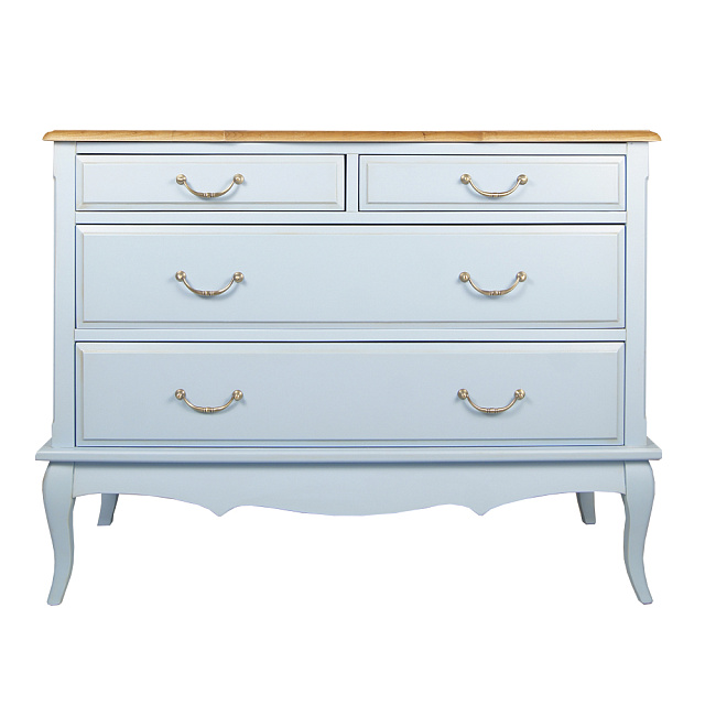 Комод «Leontina Blue» на 4 ящика арт ST9315B