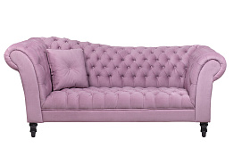 Двухместный диван Lina розовый