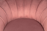 Низкое кресло ракушка Pearl Pink V3 №5