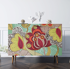 Комод "Berber" две дверки 6 принт арт BB04/Print_06