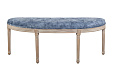 Оттоманка Onora Velvet Blue