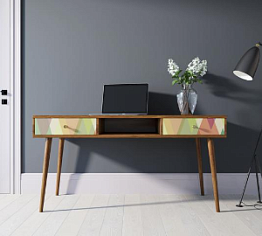 Стол рабочий "Berber" принт 16 арт BB18/Print_16