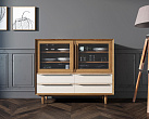 Буфет "Bruni white" низкий арт BR34WH №4