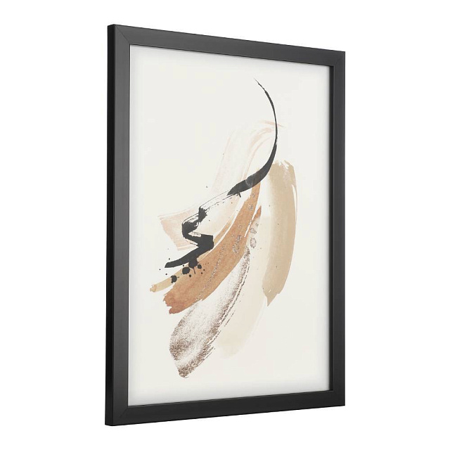 423024 Картина ROBERVAL, L330, B16, H430, пластик, стекло, черный, белый в Екатеринбурге 423024 Картина ROBERVAL, L330, B16, H430, пластик, стекло, черный, белый