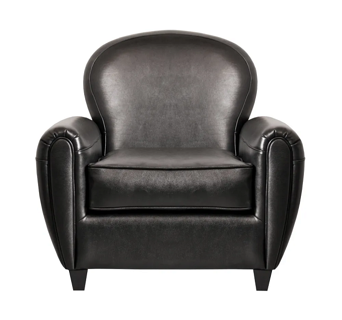 Кожаное кресло Flog Black