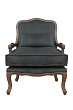 Мягкое кресло модерн Nitro Black V2 №0