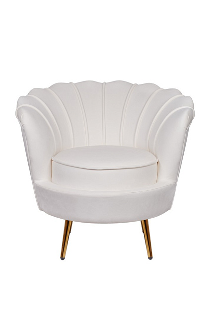 Кресло ракушка Pearl Beige