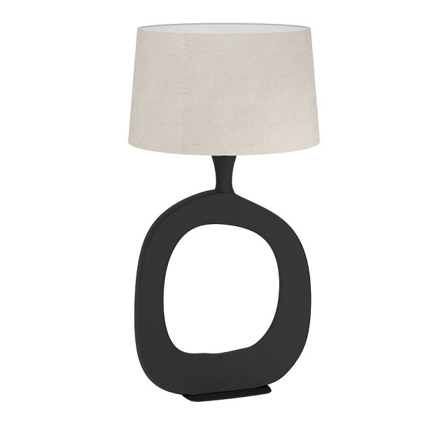 390424 Настольная лампа DIEZMA, 1X60W(E27), ?450, сталь, черный, натуральный в Екатеринбурге 390424 Настольная лампа DIEZMA, 1X60W(E27), ?450, сталь, черный, натуральный