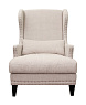 Мягкое полукресло с подлокотниками Agon Beige