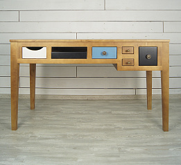 Рабочий стол "Aquarelle Birch" арт RE-12ETG/4