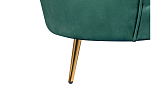 Комплект кресел и дивана ракушка Pearl Triple Green V2 №5