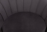 Низкое кресло ракушка Pearl Black №5