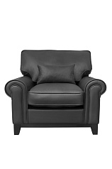 Кожаное кресло Todes dark brown