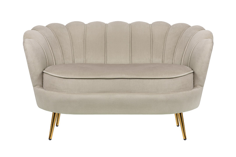 Дизайнерский двухместный диван Pearl Double Taupe в Екатеринбурге Дизайнерский двухместный диван Pearl Double Taupe