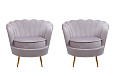 Комплект кресел ракушка Pearl Grey