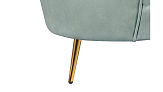 Комплект кресел и дивана ракушка Pearl Triple Green №5