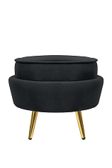 Пуф Pearl Adorn Black в Екатеринбурге