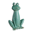 427938 Фигурка Лягушка SAIDANE L180, B110, H275 керамика, темно-зеленый №0