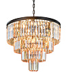 Люстра Odeon 4 Rings Amber №1