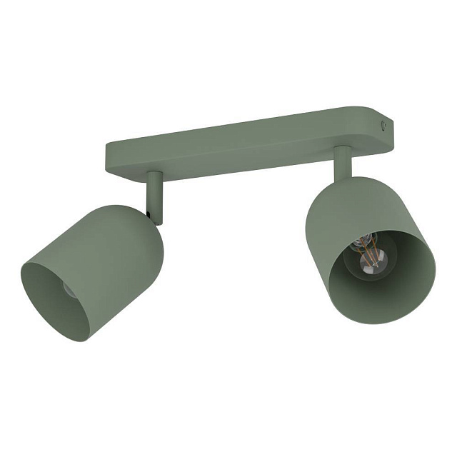 44133 Спот TILSTON, 2X40W(E14), сталь, зеленый в Екатеринбурге 44133 Спот TILSTON, 2X40W(E14), сталь, зеленый