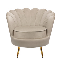 Низкое кресло ракушка Pearl Taupe в Екатеринбурге