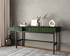 Консоль с двумя ящиками "Emerson" арт EM22/green/L №1