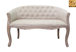 Дизайнерский двухместный диван Kandy Double Mocca цвет желтый