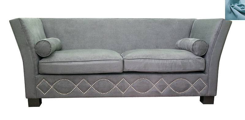 Диван арт-деко Volte цвет голубой