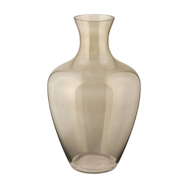 421378 Ваза декоративная LONGKALI, H650, ?400, стекло, коричневый в Екатеринбурге 421378 Ваза декоративная LONGKALI, H650, ?400, стекло, коричневый