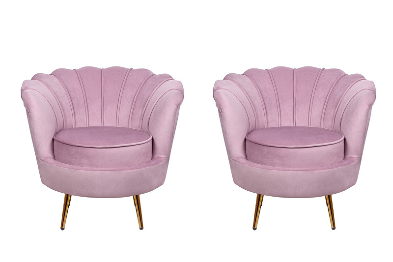 Комплект кресел ракушка Pearl Pink