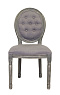 Дизайнерский обеденный стул Volker Button Grey