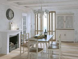 Интерьер столовой "Leontina" с буфетом арт Leontina-6