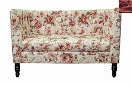 Диван современный Rose Flower красный в Екатеринбурге