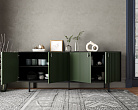 Комод с четыремя дверками "Emerson" арт EM01/green/L №1