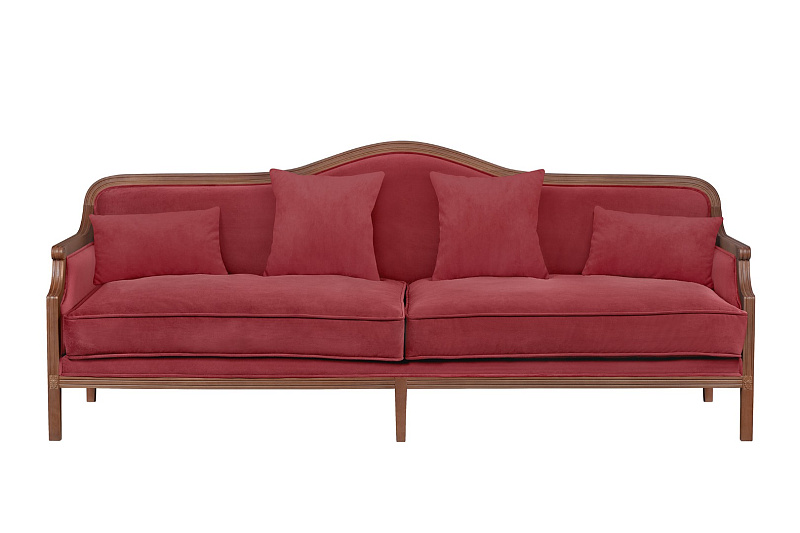 Диван с высокой спинкой Madesta Red
