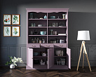 Двухсекционный шкаф Leontina Lavanda для посуды арт ST9330/3L №1