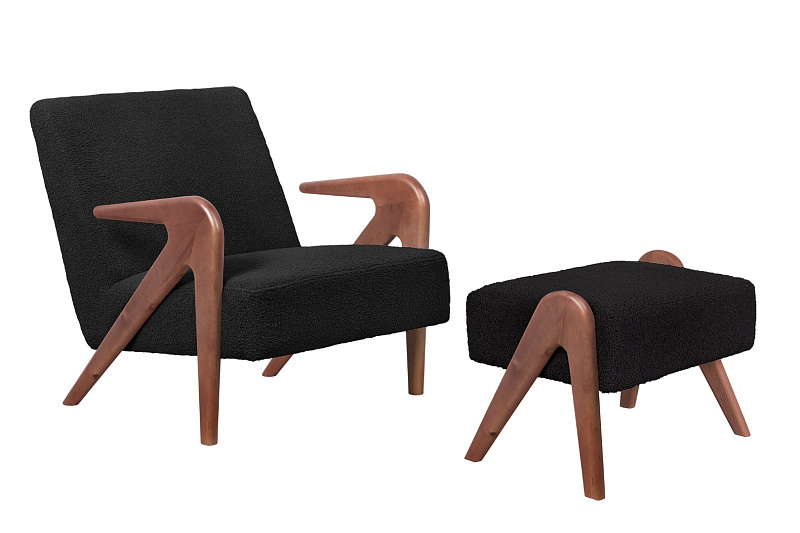 Кресло с пуфом Arrow BR V3 в Екатеринбурге Кресло с пуфом Arrow BR V3