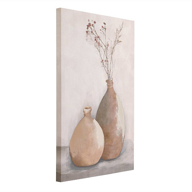 423107 Картина JERANTUT, L400, B27, H600, холст, дерево, коричневый в Екатеринбурге 423107 Картина JERANTUT, L400, B27, H600, холст, дерево, коричневый