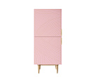 Вертикальный комод с двумя дверками "Line" LN05/GR1/pink №0