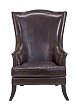 Кожаное кресло каминное Chester Brown №0