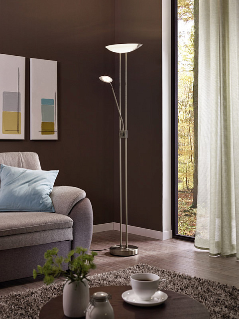 93874 Торшер (напольный светильник) BAYA LED светодиодный диммируемый в Екатеринбурге 93874 Торшер (напольный светильник) BAYA LED светодиодный диммируемый