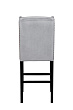 Дизайнерский барный стул Skipton Grey Velvet №3
