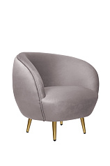 Мягкое кресло для гостиниц Small Benee Grey