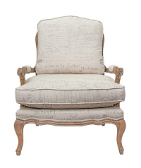 Полукресло Niro Rattan Print