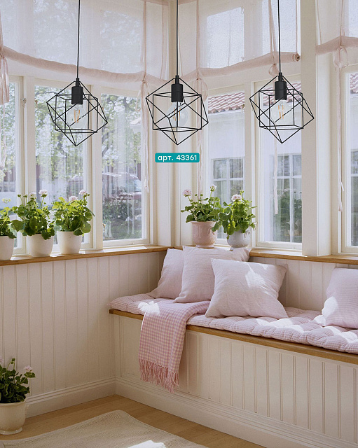 43361 Подвес STRAITON, 3X60W(E27), L905, B240, H1100, сталь, черный в Екатеринбурге 43361 Подвес STRAITON, 3X60W(E27), L905, B240, H1100, сталь, черный