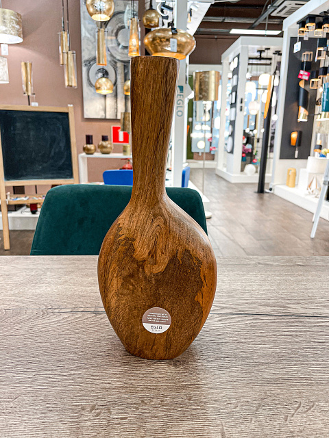 421273 Ваза декоративная MELOBODY, L130, B75, H305, дерево в Екатеринбурге 421273 Ваза декоративная MELOBODY, L130, B75, H305, дерево